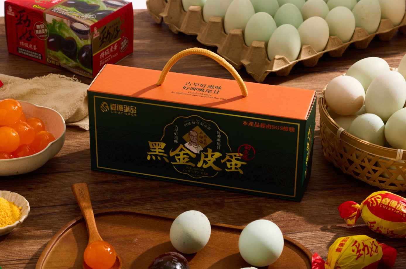 • 嚴選原料｜品質穩定<br /> • 松花細緻｜口感滑嫩<br /> • 蛋黃綿密｜香氣濃厚<br /> • 即食方便｜料理百搭
