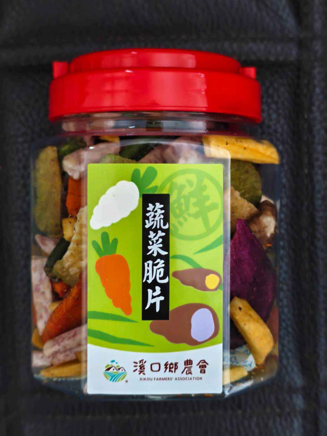以真空低溫澎化技術製造，非傳統高溫油炸；皆為食物原形原色，沒有添加人工色素；無添加任何防腐劑，保留了蔬果的天然顏色、味道及營養；口感美味且酥脆全速產品。