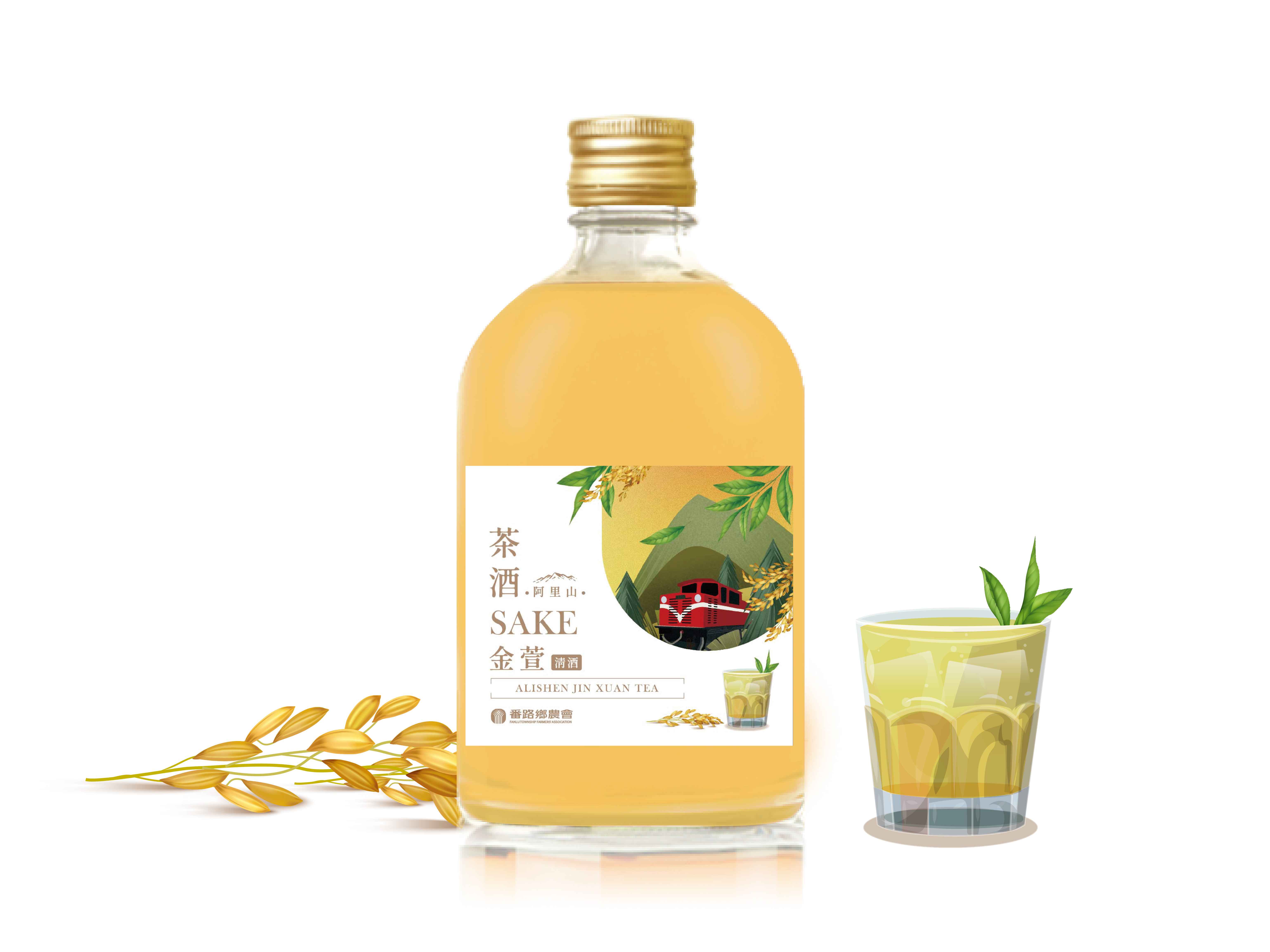 以阿里山金萱茶為基底，與日式清酒的細膩相互交融，展現出柔滑如絲的口感與豐富層次。金萱茶特有的馨香，賦予此酒一份清雅獨特的氣息，彷彿品味著時間沉澱的芬芳，令人心醉神迷。
<br />
<br />每一口都蘊含著對自然的敬畏與對美學的熱愛，讓每一位風雅人士在微醺之間，享受專屬於您的愜意時光。
<br />
<br />無論是與友人小酌，還是獨自品味，阿里山茶酒系列都將成為您舌尖上的極緻享受。